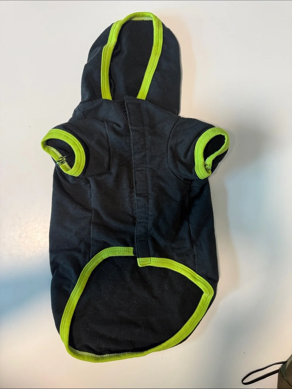 N/A black hooded